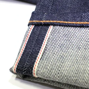 denim cimosato o selvedge