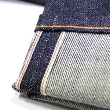 denim cimosato o selvedge